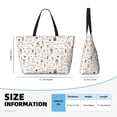 thumbnail image 4 of Easygdp Coffee Bolsa de Viaje de Playa de Gran Capacidad, Bolsa Tote Perfecta para la Playa, Escapadas de Fin de Semana y Viajes, 4 of 7