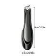 thumbnail image 3 of Stainless Steel Nail Clipper for Thick and Hard Nails, Wide Opening Ergonomic Clippers for Fingernails and Toenails, Precision Grooming Tool for Personal Care(D), 3 of 5