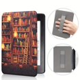 thumbnail image 2 of Adecuado para todos los nuevos Kindle 11th Generation Funda protectora 2022 Protección de cuero artificial (6 pulgadas, modelo C2V2L3), con función de reposo / activación automática, 2 of 3