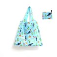 thumbnail image 1 of Bolsa de compras plegable de gran capacidad Bolsa plegable ecológica Bolsa de almacenamiento portátil impresa creativa y portátil, 1 of 5