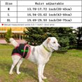 thumbnail image 3 of Comfortable Dog Underwear Dog Diapers Pants Male Female to Put On/Off Breathable Physiological Pants Reusable Sanitary Panties for Small to Large Dogs Pet (1pcs, Pink, M), 3 of 10