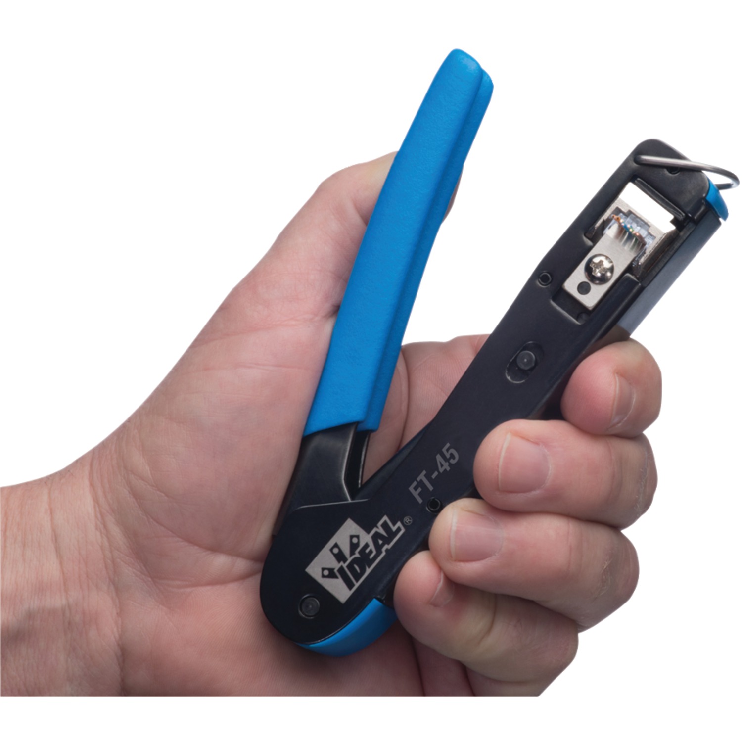 IDEAL FT-45 Feed-Thru Mod Plug Crimp Tool