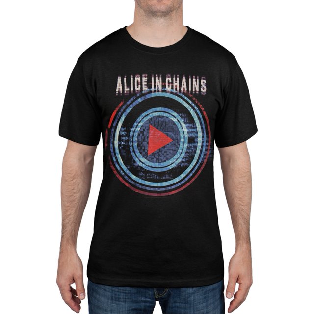 Alice In Chains - Play Button Miami to Montreal Tour T-Shirt