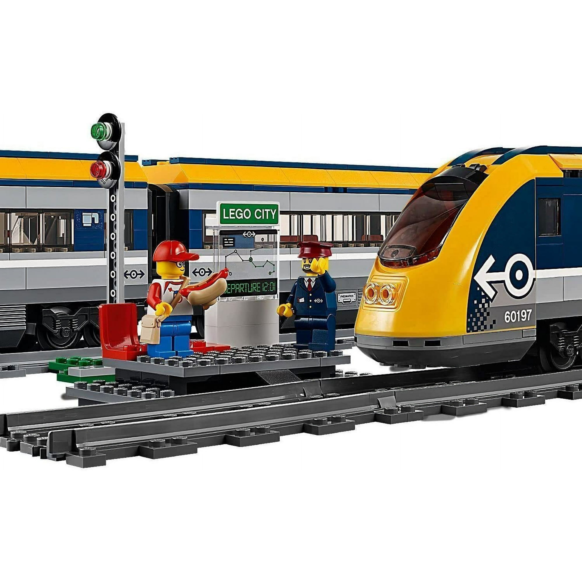 Lego city passenger rc train toy construction set best sale