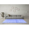 thumbnail image 3 of Ahgly Company Indoor Square Persian Blue Traditional Area Rugs, 8' Square, 3 of 4