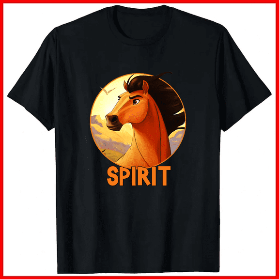Spirit Stallion of The Cimarron Movie Fan Equestrian Vibe Unisex T-Shirt V18784 ,up to size 5XL