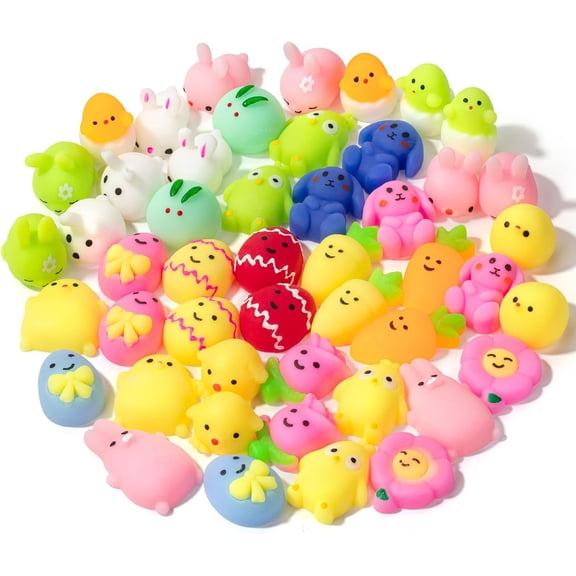 Mr. Pen- Easter Squishy Toys for Kids, 48 Pack, 24 of Easter Squishies for Kids