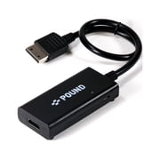 Pound HD Link Cable for Sega Dreamcast - HDMI Cable Converts Native VGA Signal for HD Video Quality and Accurate Colors On 4K TV with Dreamcast