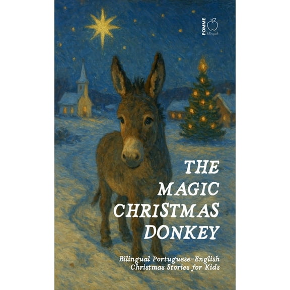 The Magic Christmas Donkey: Bilingual Portuguese-English Christmas Stories for Kids, (Paperback)