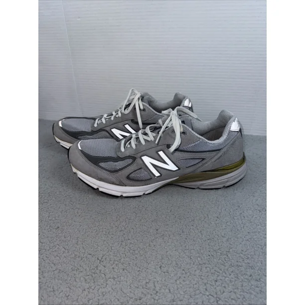 New Balance 990v4 Mens Size 15 D Grey Gray M990GL4 Running Sneakers Made In USA