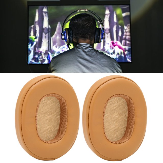 Noref Headphones Ear Pads, Wireless Headset Earpads High Density Memory Foam Sponge Protein Leather For Listen To Music