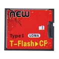 thumbnail image 4 of Carte Mémoire Compacte T-Flash vers CF type1 Rouge Noir Adaptateur UDMA, 4 of 6