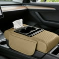 thumbnail image 4 of Ainf 2026 Center Console Cover 4 In 1 Center Armrest Cushion With Cup Holder & Phone Holder Universal Armrest Storage Protector For Vehicles (7 Styles), 4 of 4