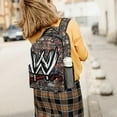 thumbnail image 4 of WWE WWE Backpack Bookbag Casual Daypack Travel Backpacks for Work Hiking Camping, 4 of 7
