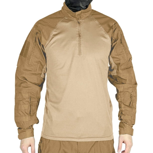 pstuiky camisas de manga larga para hombre, Camiseta deportiva de manga corta con cuello alto para hombre, color liso, para entrenamiento al aire libre camisetas de hombre xl