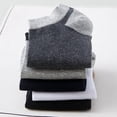 thumbnail image 4 of Coofit 5 Pairs Men Socks Fashion Creative Soft Ankle Socks Cotton Socks with Box, 4 of 6
