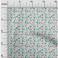 thumbnail image 2 of oneOone Cotton Poplin Sky Blue Fabric Christmas Quilting Supplies Print Sewing Fabric By The Yard 56 Inch Wide, 2 of 5