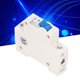thumbnail image 1 of Disyuntores de corriente residual disyuntor en miniatura de bajo voltaje 6000A Capacidad de ruptura 1P Pequeño PA66 Nylon 230V 400V 10A Montaje en riel DIN para iluminación del ANGGREK Otros, 1 of 8