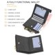 thumbnail image 4 of Cartera delgada plegable para hombre, billetera minimalista de gran capacidad con bolsillo frontal para hombre, fina y elegante, 4 of 6