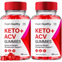 Fresh Healthy Keto Gummies Advanced Weight Management Support (2 Pack)