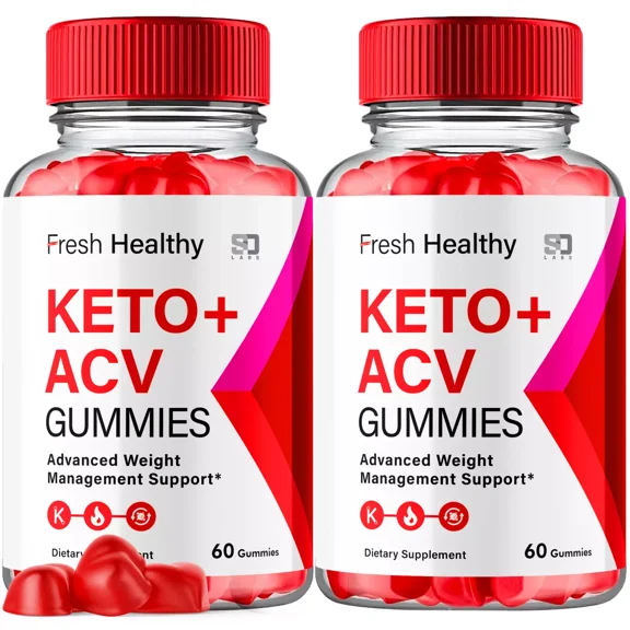 Fresh Healthy Keto Gummies Advanced Weight Management Support (2 Pack)