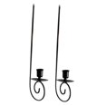 thumbnail image 2 of 2 candelabros de pared, candelabros para bodas, candelabro minimalista de hierro forjado moderno para chimenea, 2 of 9