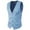 Light Blue, variant on cllios Mens Suit Vest Casual Business Slim Fit Solid V-Neck Formal Waistcoat 4 Button Wedding Party Dinner Dress Tuxedo Vest