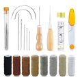thumbnail image 1 of Bangcool Leather Needle Kit Professional DIY Leather Crafting Tool Leather Repair Kit, 1 of 10