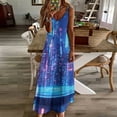 thumbnail image 3 of City Neon Streetview Night at Night Sleeveless Dress Woman Fashion Long Dresses Women's Summer Suit Dress Summer 2025 Women, 3 of 7