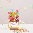 thumbnail image 2 of Rechale Shiny Happy Birthday Pop Up Card for Daughter Niece Son, Sweet Gift for Girl Boy, Awesome Birthday 3D Greeting Card for Him Her (10th-21st), 2 of 8