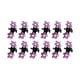 thumbnail image 1 of Pinzas para el cabello para mujeres, pinzas para peinar, pinzas para el cabello para niñas, pinza lateral con diamantes de imitación, pinza pequeña para el cabello, pinza para flequillo simple, pinza, 1 of 5