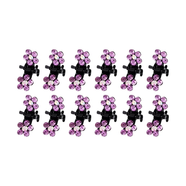 Iumwxz Rhinestone Side Clip Small Hair Clip Hair Claw Sim-ple Bangs Clip Top Clip Hair