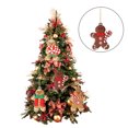 thumbnail image 5 of 12 piezas de hombre de jengibre para árbol de Navidad, colgante para árbol de Navidad, adorno decorativo 2024 2024, envío rápido más nuevo, lindo y divertido regalo para niños, 5 of 5