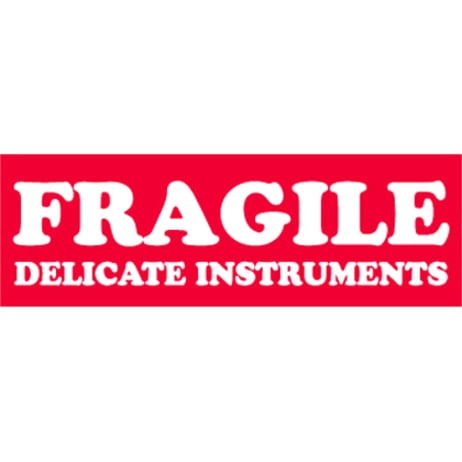 BOX Fragile Label