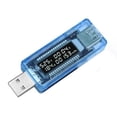 thumbnail image 1 of Probador de capacidad del cargador KWS-V20 con cargador USB de carcasa azul Doctor Plug and Play, 1 of 8