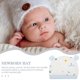 thumbnail image 2 of Baby Headwear Cotton Newborn Cap Infant Toddler Hats Autumn Colorful Warmth 1 Piece, 2 of 3