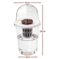 thumbnail image 4 of SharkTRUE Clear Hydroponic Seedling Starter Kit, Inch Cups with Humidity Domes for Root Observation and Indoor Growth,Reusable Nursery System for Cuttings, Degree Visibility, 4 of 10
