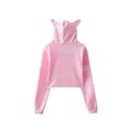 thumbnail image 2 of Sudadera Recortada con Orejas de Gato de Apoyo de BTS Surrounding, 2 of 3