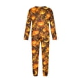 thumbnail image 6 of Halloween Family Matching Pajamas Sets, Halloween Family Leisure Loungewear, Pumpkin Ghost Holiday PJS Sleepwear, Seasonal Halloween Party Family for Home Relaxing Casual Daily Wear Indoor, 6 of 7