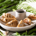 thumbnail image 3 of Siwin Frozen Chicken and Vegetable Potsticker, 454 g, 3 of 4