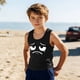 thumbnail image 2 of Camisola de Niños Pequeños 3-15 Años sin Mangas Gradiente Suave Impresión Moda Linda para la Fiesta de Boda en Casa, 2 of 8