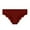 Red, variant on Rohuuque Women's Bikini Bottom Curvy Low Rise Comfort Panties Ice Silk Breathable Cheeky Underwear Solid Color Swimsuit Bottom Beige