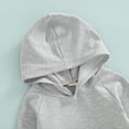 thumbnail image 4 of Soepste Toddler Baby Boy Hoodie Sweatshirt Drawstring Jogger Pants 2‑Pcs Outfit Long Sleeve Suit, 4 of 9