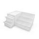 thumbnail image 2 of Organizador de Maquillaje Idea Nuova Plástico color blanco, 2 of 4