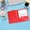 A, variant on Snmubt 3-Ring Plastic Pocket Folder with Business Card Slot, Durable Letter Size Document Holder for Office School, Orange