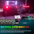 thumbnail image 3 of RGB LED Whip Light App Remote Control 366 Modes Chasing Whip Antenna for UTV ATV Off Road Sand Truck Boat, 3 of 7