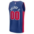 thumbnail image 3 of Men's Fanatics Ron Holland II Blue Detroit Pistons Fast Break Replica Player Jersey - Icon Edition, 3 of 3