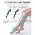 thumbnail image 3 of Masajeador de piernas Nekteck Air Compression Heat Vibration, 3 of 9