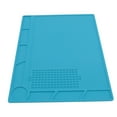thumbnail image 1 of Electronic Repair Work Mat, Prevent Slipping Silicone Soldering Mat  for Electronic Maintenance, 1 of 8