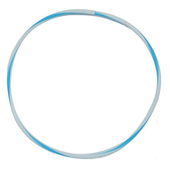 LED Hoop, 24 LED Light Beads Dancing Hoop PE Safe Metal Button Control for Fitness